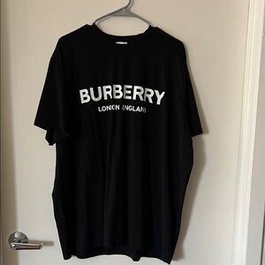 Burberry Black Short Sleeve Tee